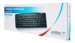 TECLADO UNITEC U-730 MULTIMEDIA USB 2.0