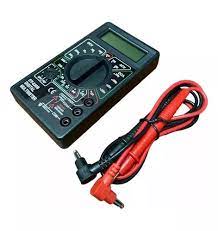 MULTIMETRO DIGITAL DE CORRIENTE COLOR NEGROS SP830B