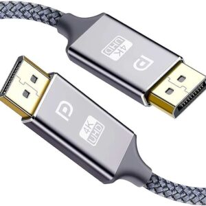 CABLE DISPLAYPORT (DP) A DISPLAYPORT (DP) 1.5M MALLA ALUMINIO