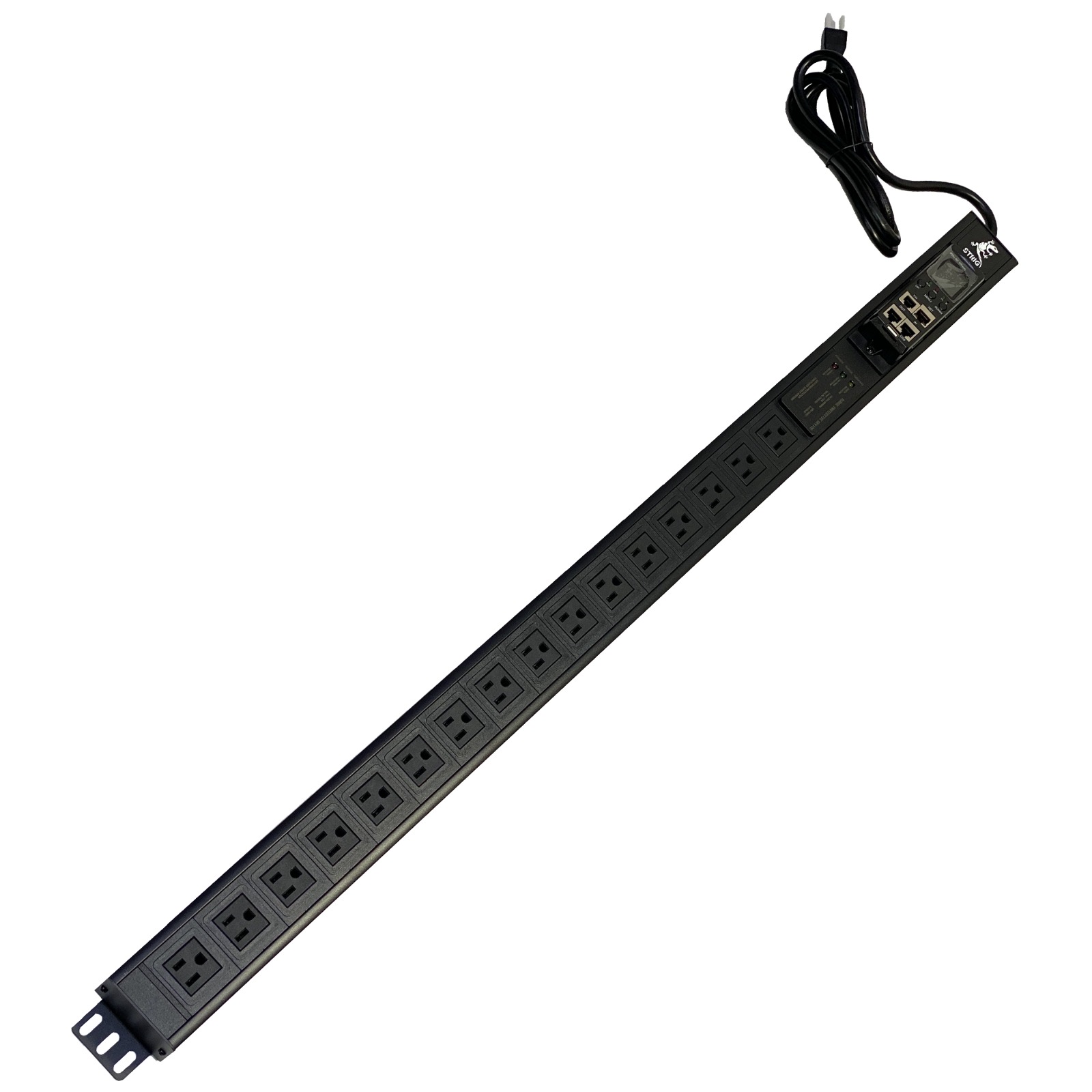 REGLETA PDU VERTICAL STRIG 16 TOMAS 15A SMART SUPRESOR