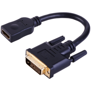 ADAPTADOR DVI TO HDMI GE O AMBEAR BIDIRECCIONAL