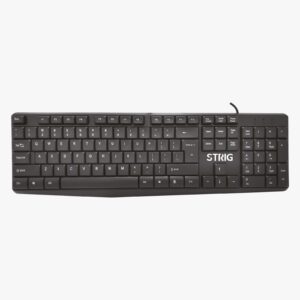 TECLADO STRIG K27 MULTIMEDIA USB NEGRO