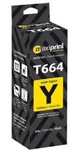 TINTA EPSON GENERICA MAXIPRINT T664420 MXP-T664Y AMARILLO