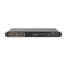 SWITCH 16 PUERTOS DAHUA  ADMIN POE RACK DH-PFS4218-16ET-190