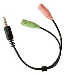 CABLE ADAPTADOR GENIUS ACC-100 MACHO A DOBLE HEMBRA 3.5MM