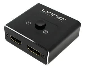 SPLITTER HDMI UNNO 2 PUERTOS BI DIRECCIONAL 4K HB1201BK