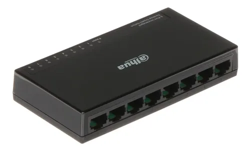 SWITCH 8 PUERTOS DAHUA GIGABIT DH-PFS3008-8GT-L