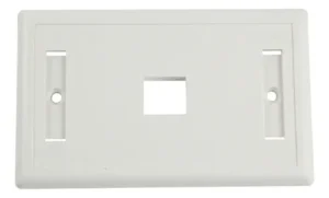 FACE PLATE 1 PUERTO BLANCO STRIG / WIREPLUS