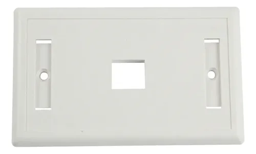 FACE PLATE 1 PUERTO BLANCO STRIG / WIREPLUS
