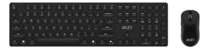 COMBO TECLADO Y MOUSE INALAMBRICO MSI K210