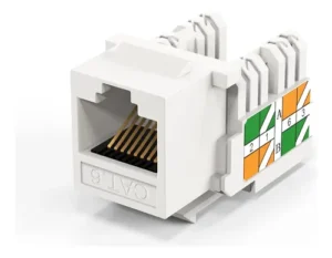 KEYSTONE JACK CAT6 BLANCO STRIG 90/180
