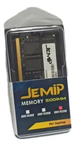 MEMORIA RAM SODIMM DDR3 8GB 1600MHZ 1.5V JEMIP