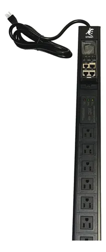 REGLETA PDU VERTICAL STRIG 16 TOMAS 15A SMART SUPRESOR - Imagen 3