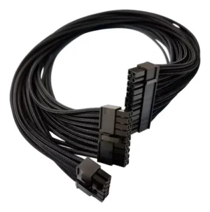 COMBO EXTENSION GAMEMAX CABLE MB 24PIN Y CABLE GPU 6+2PIN