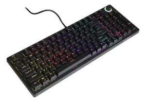 TECLADO STRIG KML-96 MECANICO USB RGB BLUE SWITCH ANTI GHOST