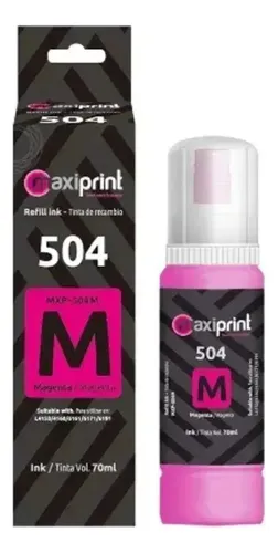 TINTA EPSON GENERICA MAXIPRINT T504320 MXP-504Y MAGENTA