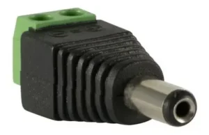 CONECTOR MACHO DC 2.1 MM