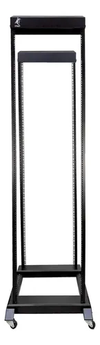 RACK DE PISO ABIERTO 42U STRIG TIPO 4 POSTES C/RUEDAS