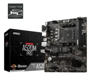 TARJETA MADRE MSI A520M-A PRO AM4