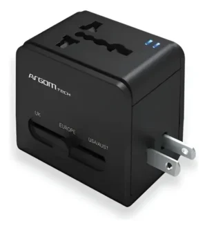 ADAPTADOR CARGADOR UNIVERSAL PARA VIAJERO ARGOM 4 EN 1