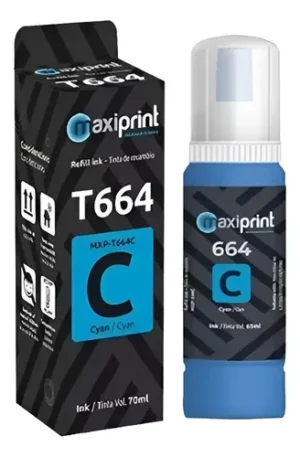 TINTA EPSON GENERICA MAXIPRINT T664220 MXP-T664C CYAN