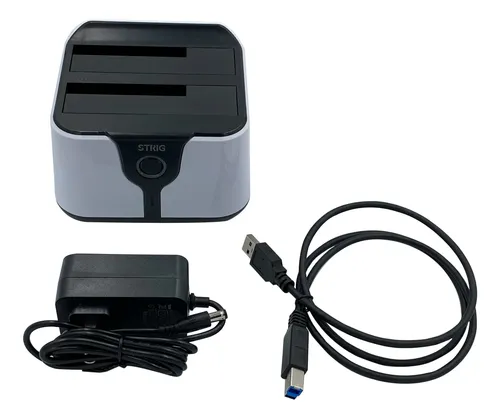 CLONADOR LECTOR DE DISCOS STRIG SATA 2.5" 3.5" USB HD05 - Imagen 2