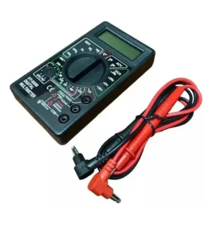 MULTIMETRO DIGITAL DE CORRIENTE COLOR NEGROS SP830B