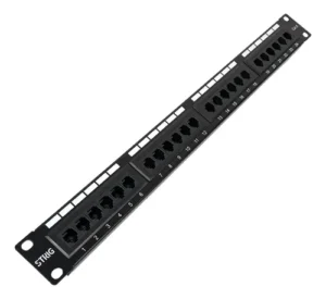 PATCH PANEL 24 PUERTOS STRIG CAT6 FD-PP10
