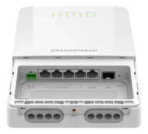 SWITCH 6 PUERTOS GRANDSTREAM GWN7710R POE OUTDOOR GIGABIT ADMINISTRABLE L2