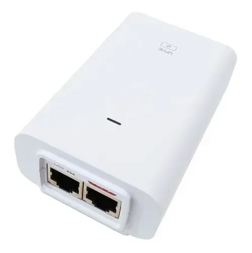 INJECTOR POE UBIQUITI 24V 3A GIGABIT POE-24-7W-G-WH