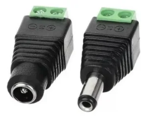 CONECTOR MACHO DC 2.1 MM