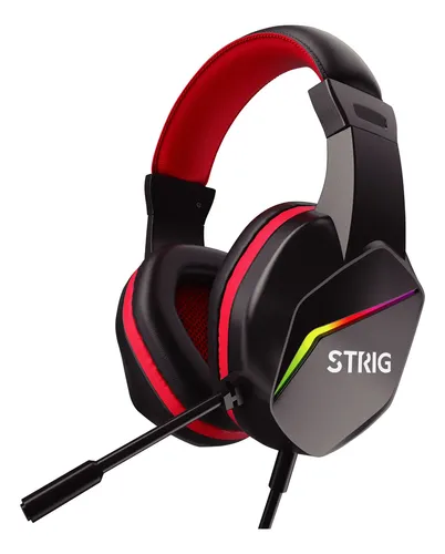 AUDIFONO CON MICROFONO STRIG GH-269 USB RGB - Imagen 2