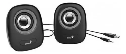 CORNETA SPEAKER GENIUS SP-Q160 6W USB GRIS - Imagen 2