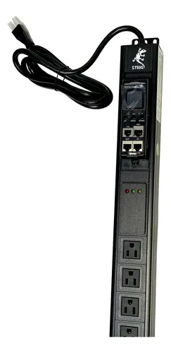 REGLETA PDU VERTICAL STRIG 16 TOMAS 15A SMART SUPRESOR - Imagen 2