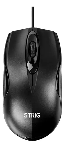 MOUSE STRIG M11 USB OPTICO NEGRO - Imagen 2