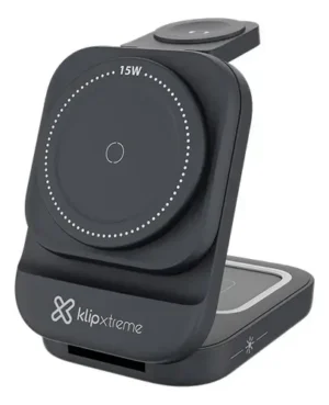 CARGADOR INALAMBRICO TELEFONO KLIPXTREME 3 EN 1 KDC-150