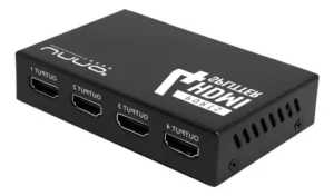SPLITTER HDMI UNNO 4 PUERTOS 4K HB1205BK
