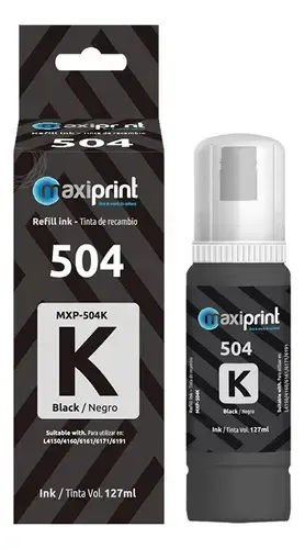 TINTA EPSON GENERICA MAXIPRINT T504120 MXP-504K