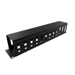 ORGANIZADOR DE CABLES 1U STRIG METAL HORIZONTAL