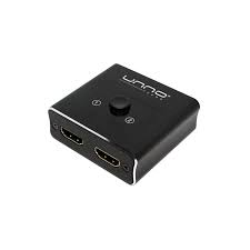 SPLITTER HDMI UNNO 2 PUERTOS BI DIRECCIONAL 4K HB1201BK