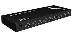 SPLITTER HDMI UNNO 8 PUERTOS 4K HB1206BK