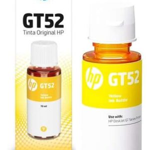 TINTA HP GT52 AMARILLO