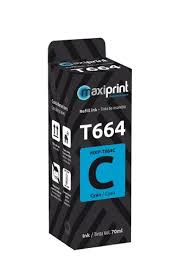 TINTA EPSON GENERICA MAXIPRINT T664220 MXP-T664C CYAN