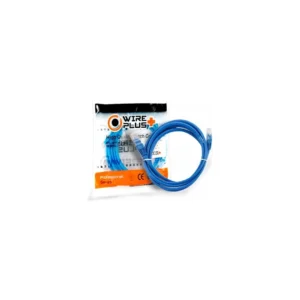 CABLE PATCH CORD WIREPLUS CAT6 1M AZUL