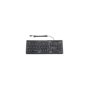 TECLADO DELUX K7010U USB NEGRO