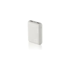 POWER BANK ARGOM 12000MAH C12 2USB/ BLANCO