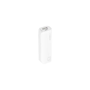 POWER BANK ARGOM 2500MAH 2USB/ BLANCO