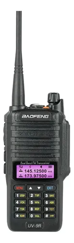 RADIO TRANSMISOR PORTATIL BAOFENG UV-9R IP67 WATERPROOF 9W