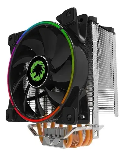 CPU AIR COOLER GAMEMAX GAMMA 500-RAINBOW ARGB AMD INTEL TDP 187W - Imagen 2