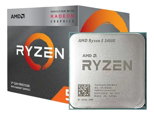 MICROPROCESADOR AMD RYZEN 5 3400G AM4